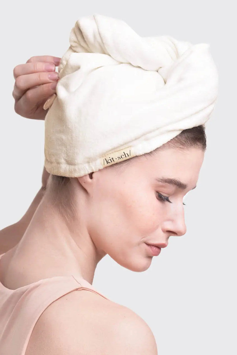 Kitsch Hair Towel - Ivory