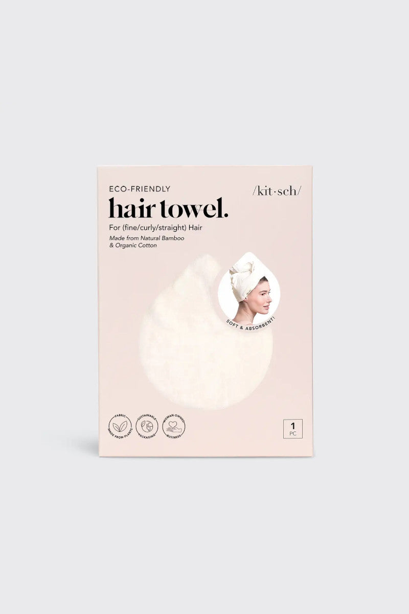 Kitsch Hair Towel - Ivory