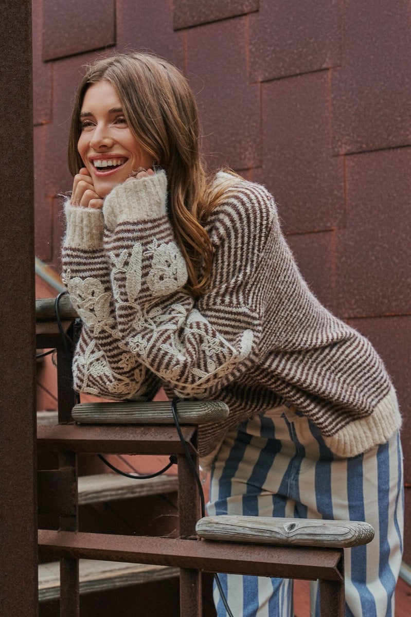 Hannah Striped Sweater