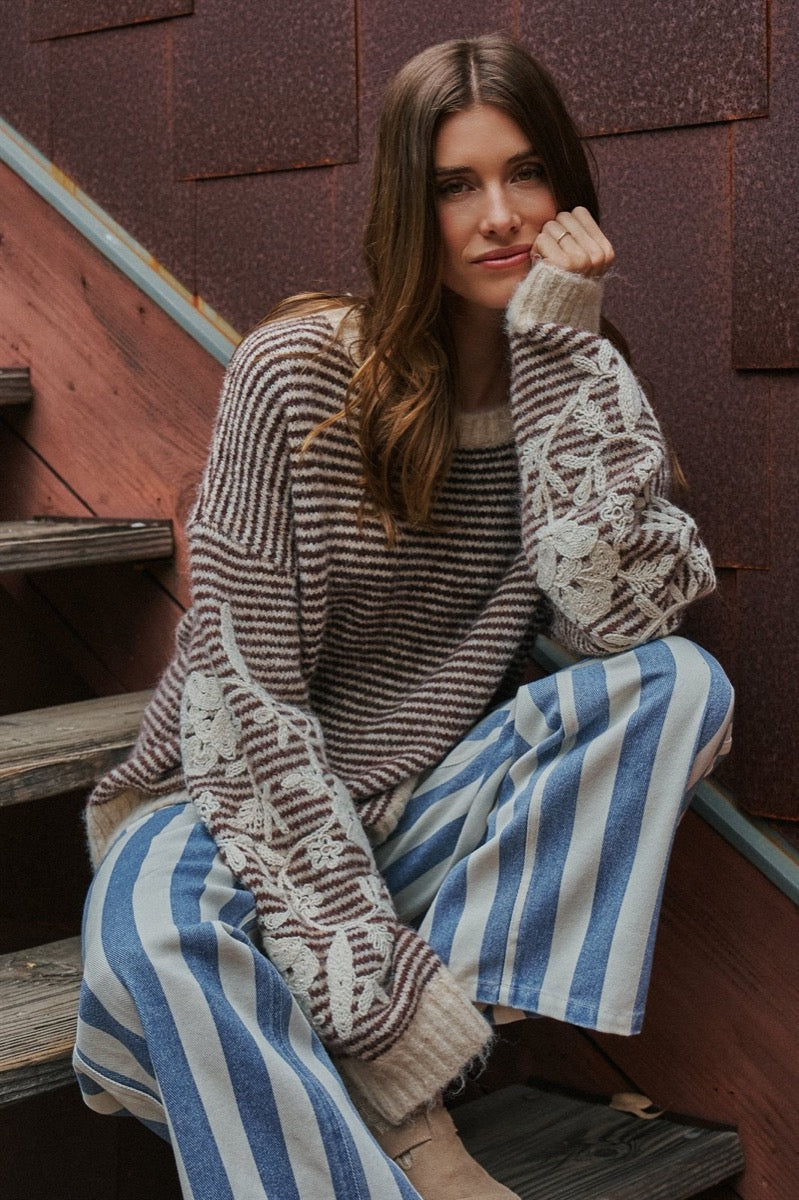 Hannah Striped Sweater