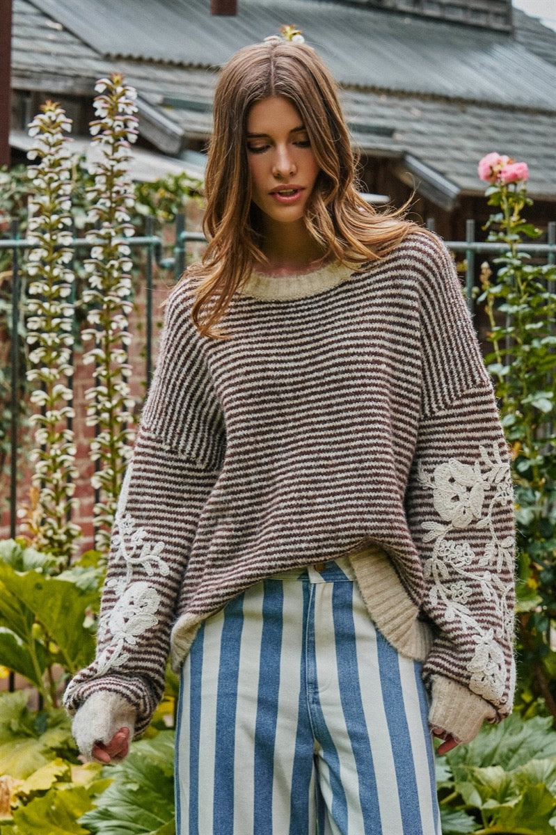 Hannah Striped Sweater