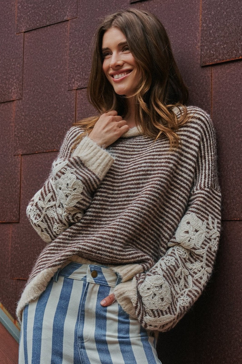 Hannah Striped Sweater
