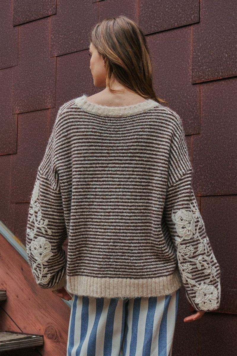 Hannah Striped Sweater