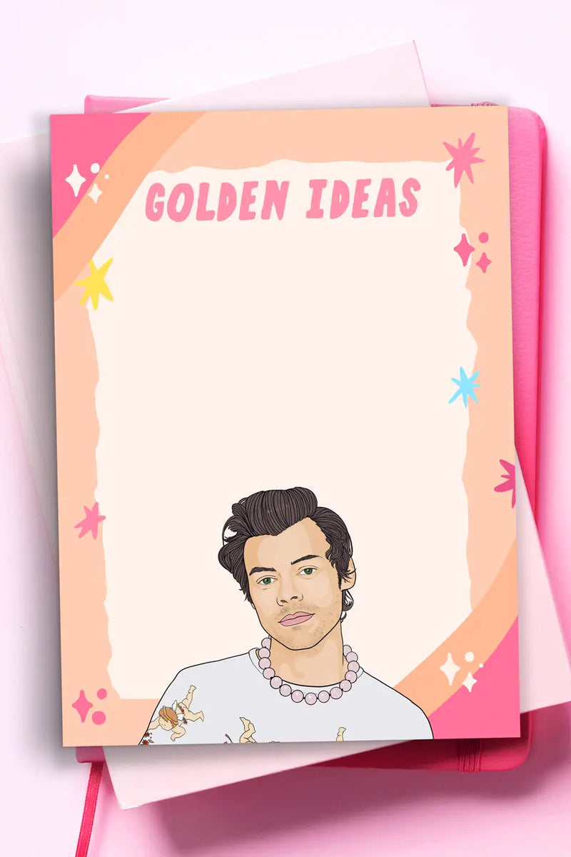 Harry Styles Notepad