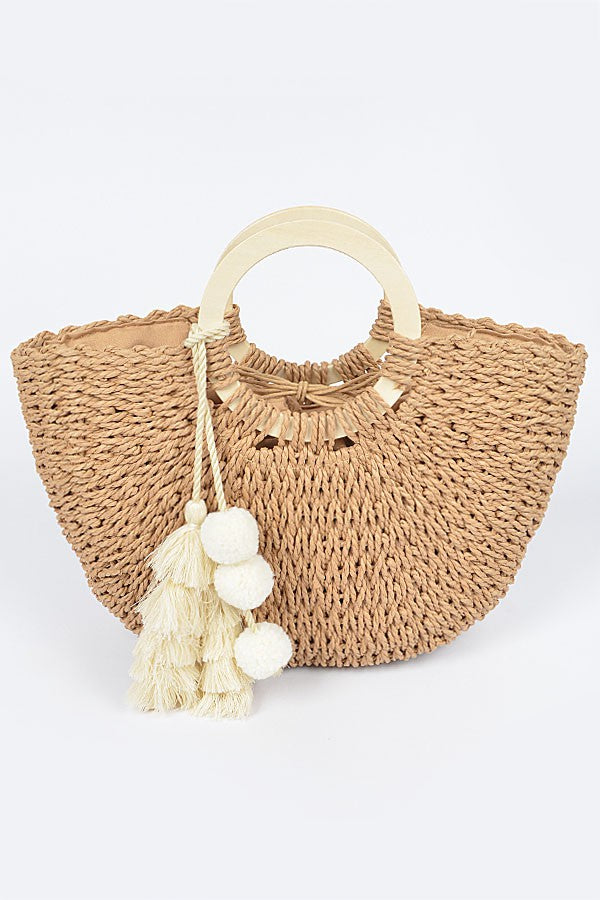 Hartley Straw Bag