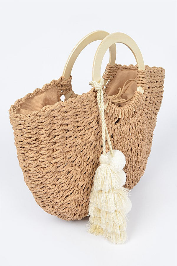 Hartley Straw Bag
