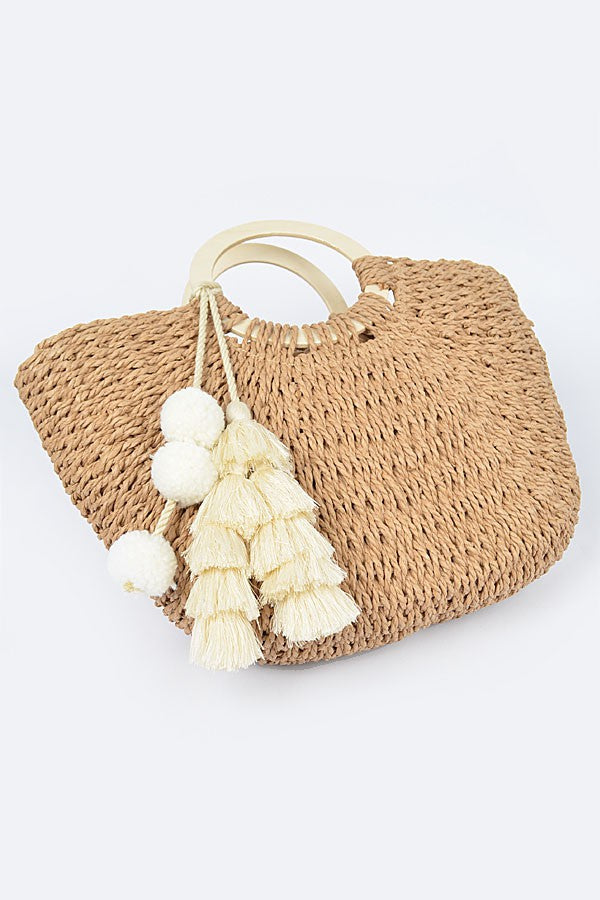 Hartley Straw Bag