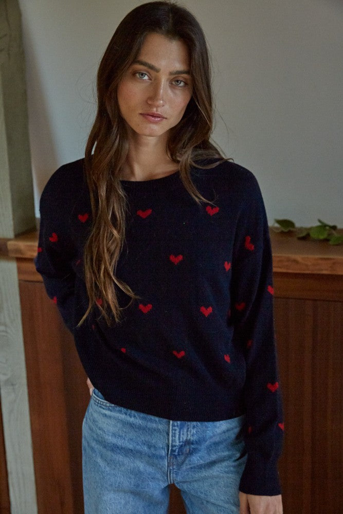 Heart to Hearts Sweater