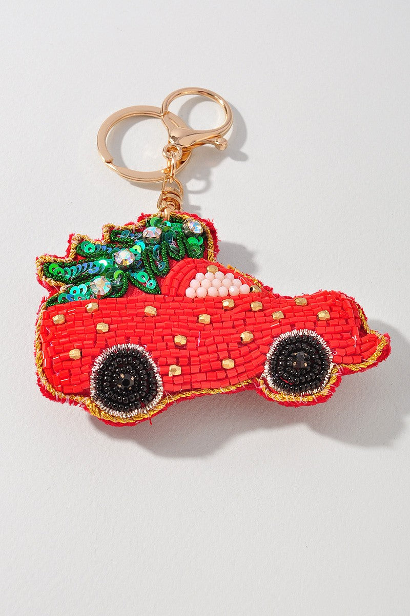 Holiday Car Keychain