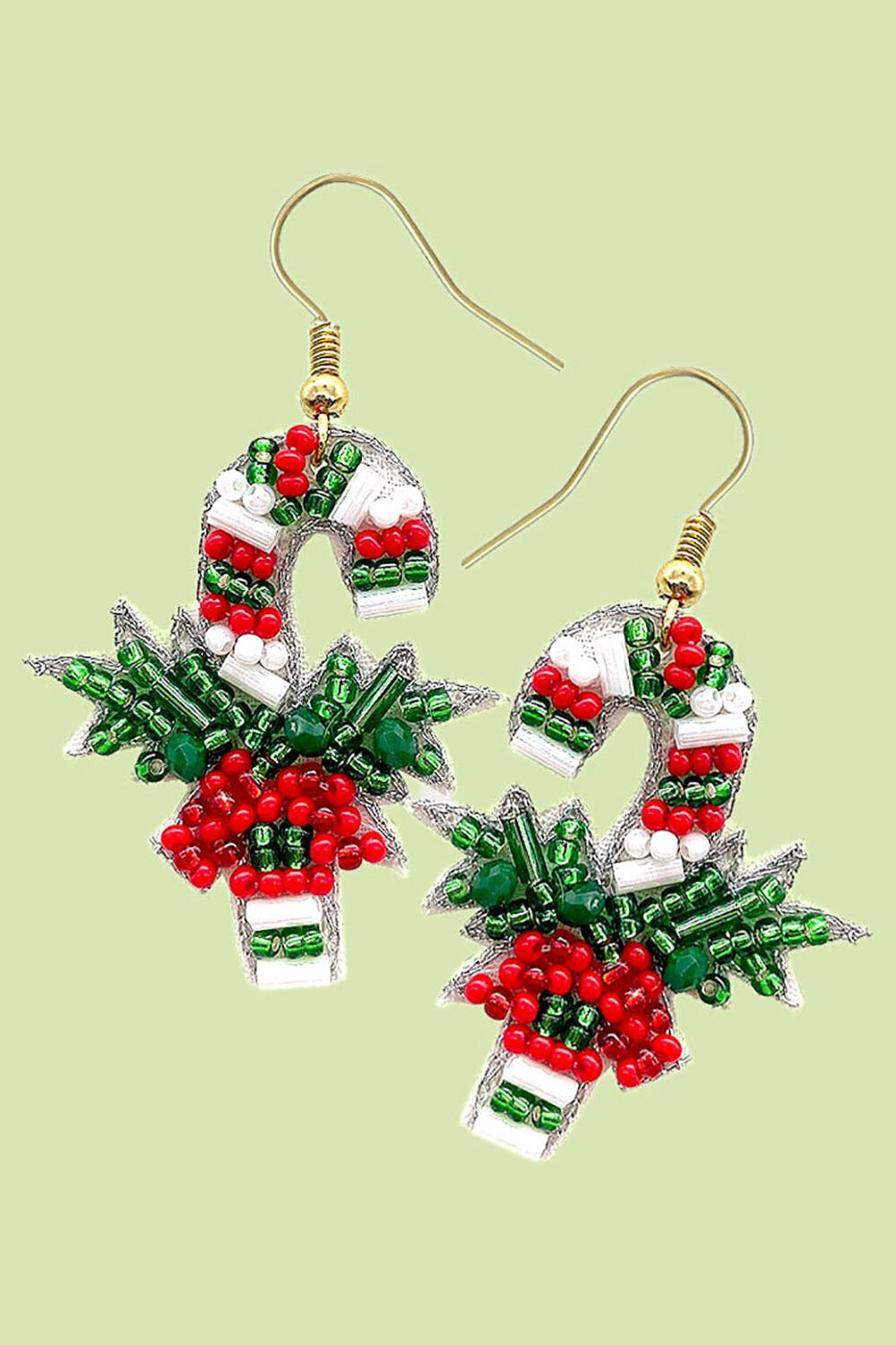 Jolly Candy Cane Earrings
