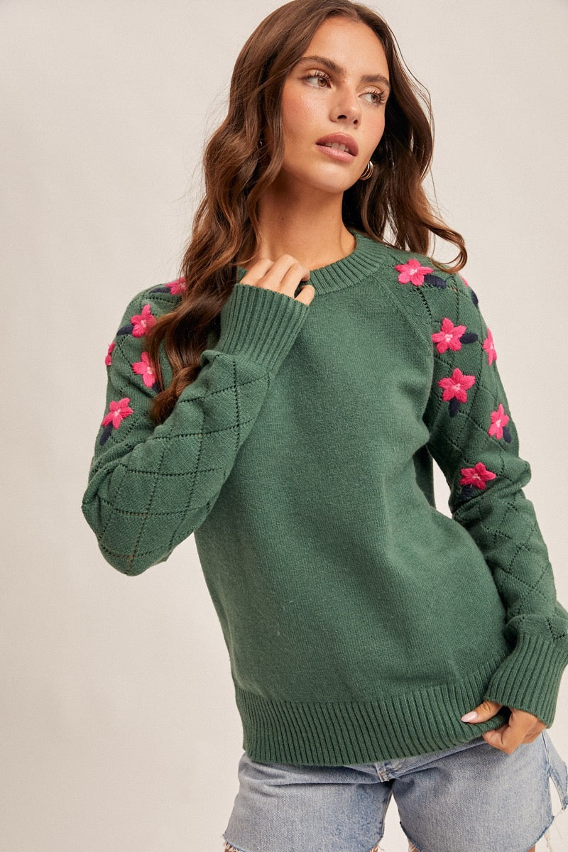 In Flowers Sweater
