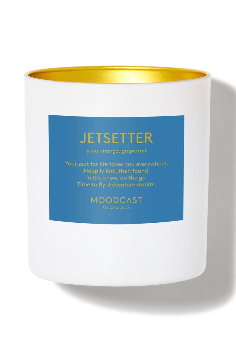 Jetsetter Glass Candle