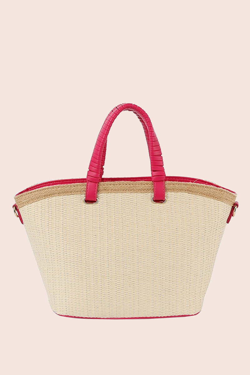 Joss Straw Tote Bag