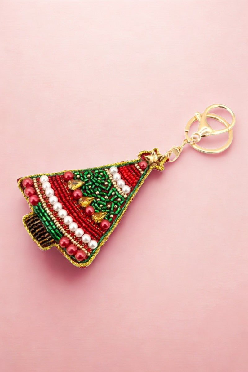 Festive Tree Keychain