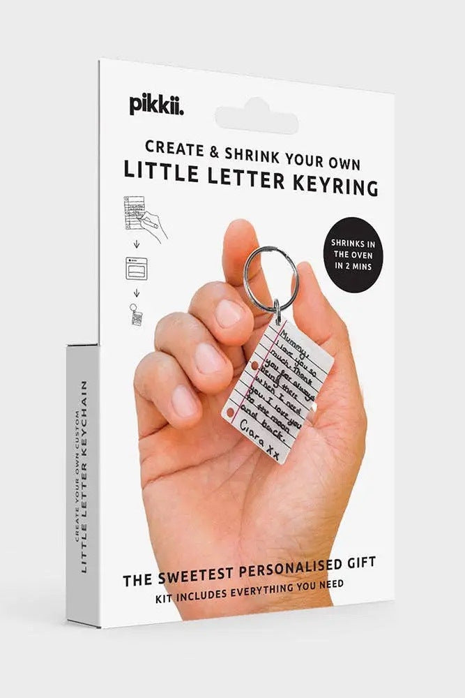 Little Letter Shrink Keyring Kit