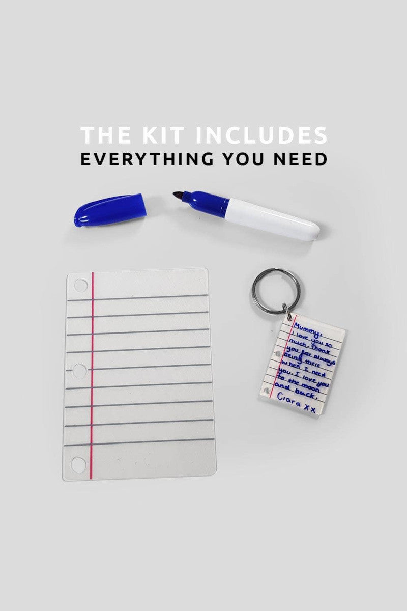 Little Letter Shrink Keyring Kit
