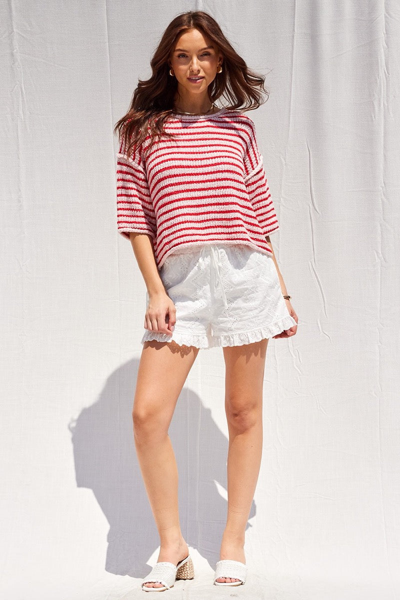 Love Stripe Sweater