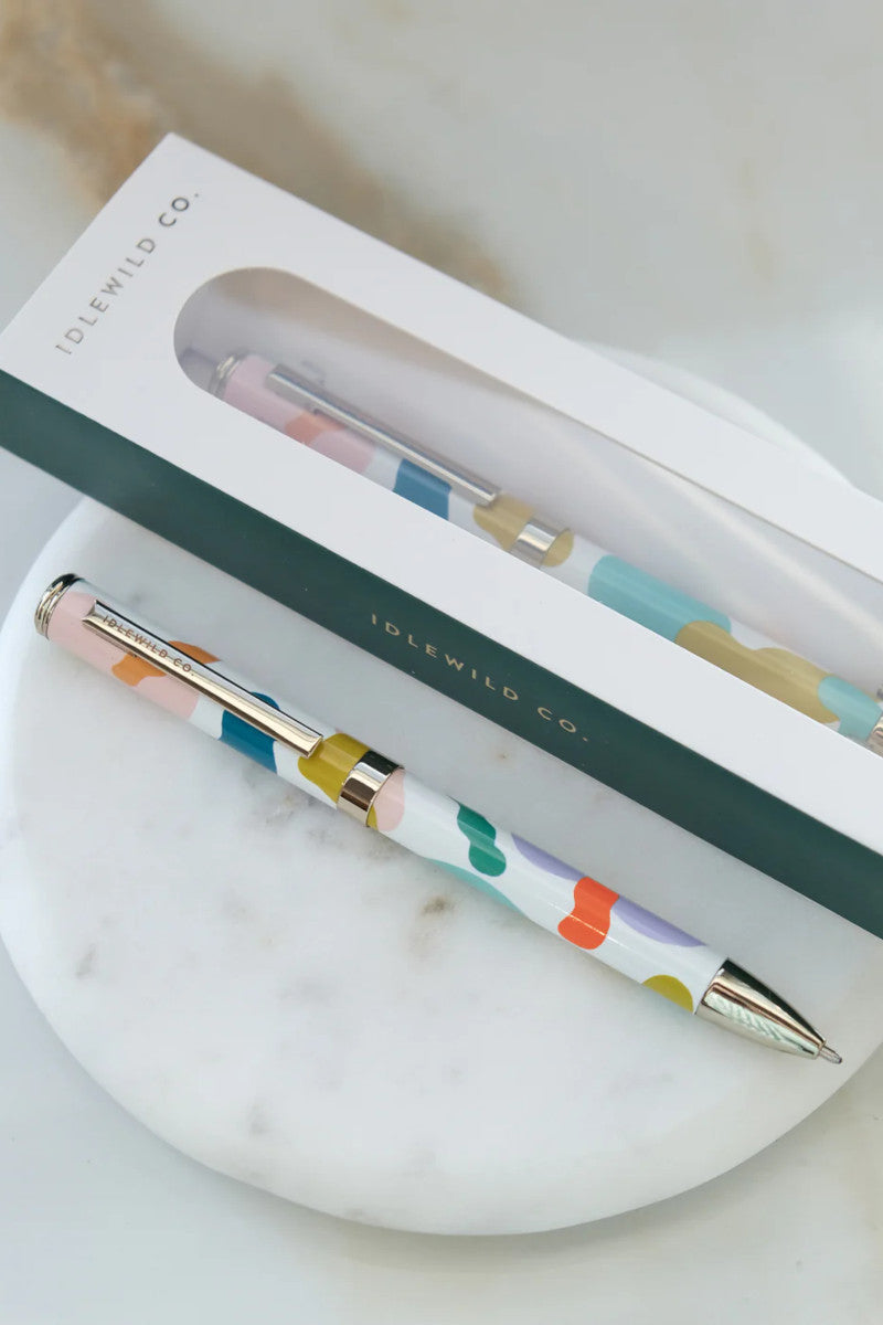 Colorful Blobs Luxe Pen