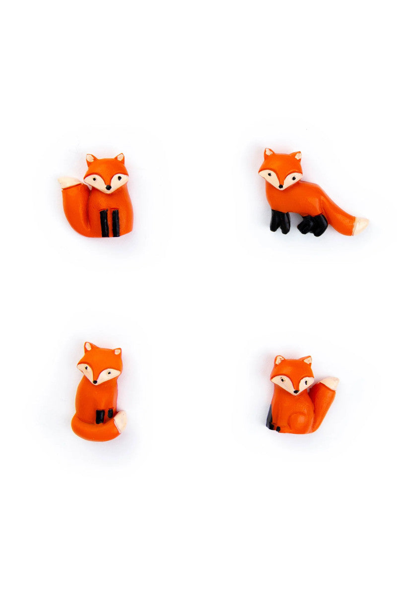Fox 4PK Magnets