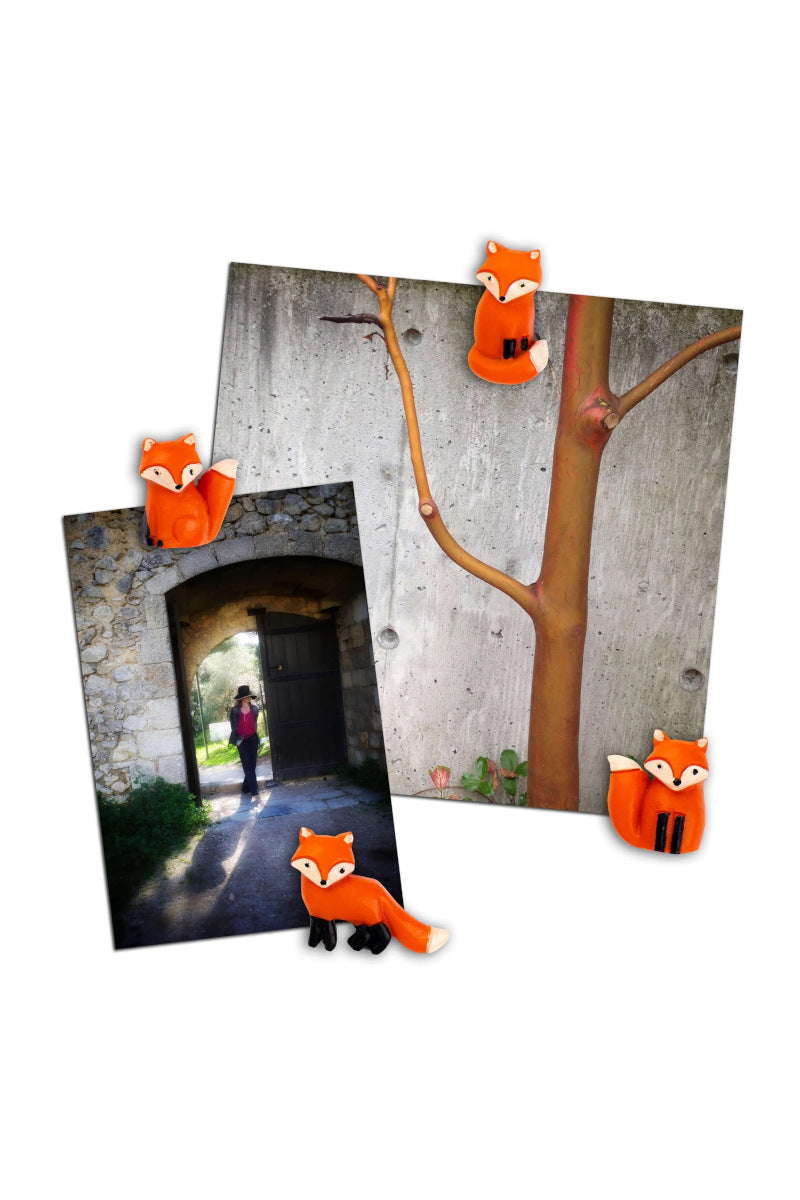 Fox 4PK Magnets