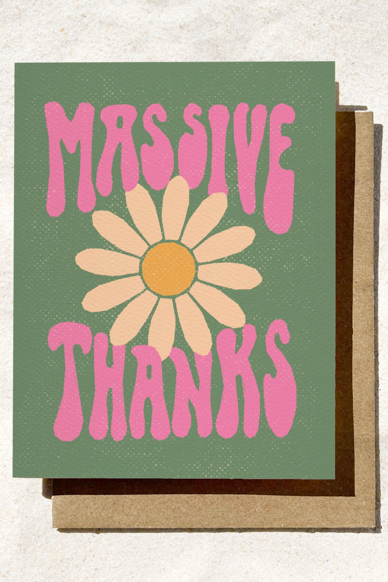 Massive Thanks Card
