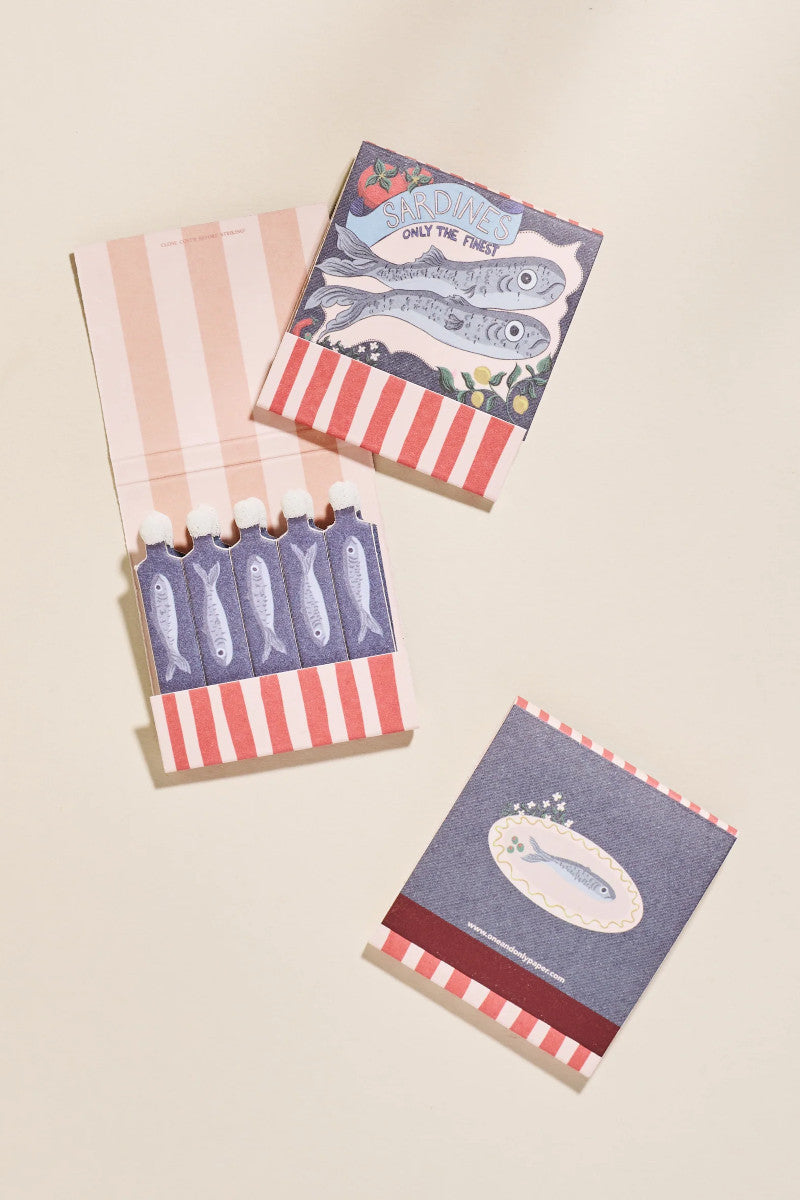 Sardine Tin Matchbook