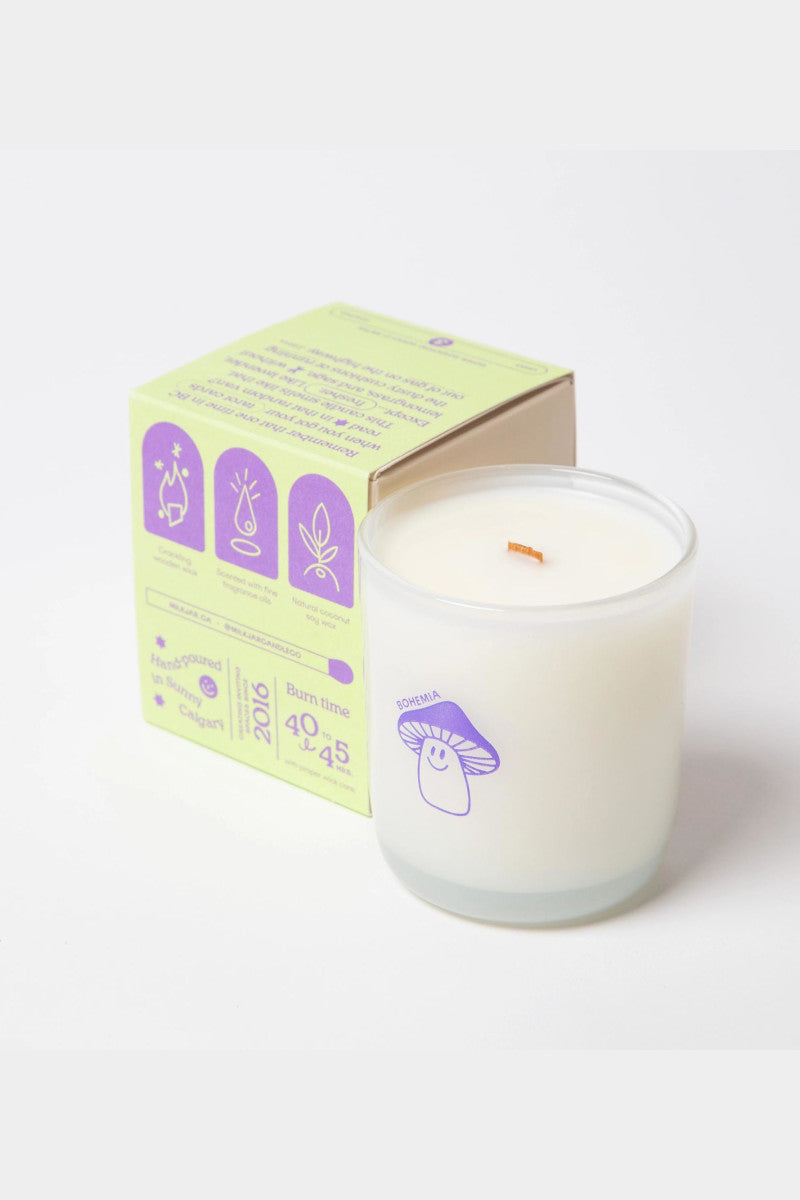Bohemia Milk Jar Candle