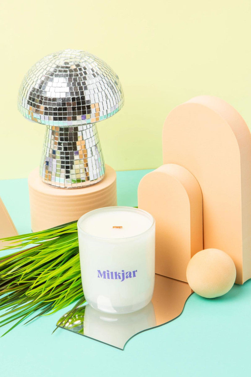 Bohemia Milk Jar Candle