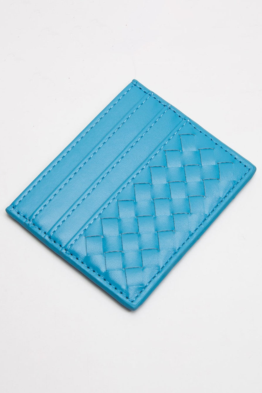 Minnie Weave Card Wallet