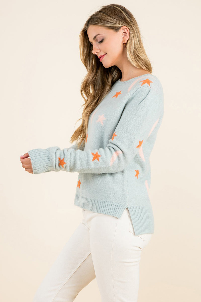 Moon and Stars Sweater