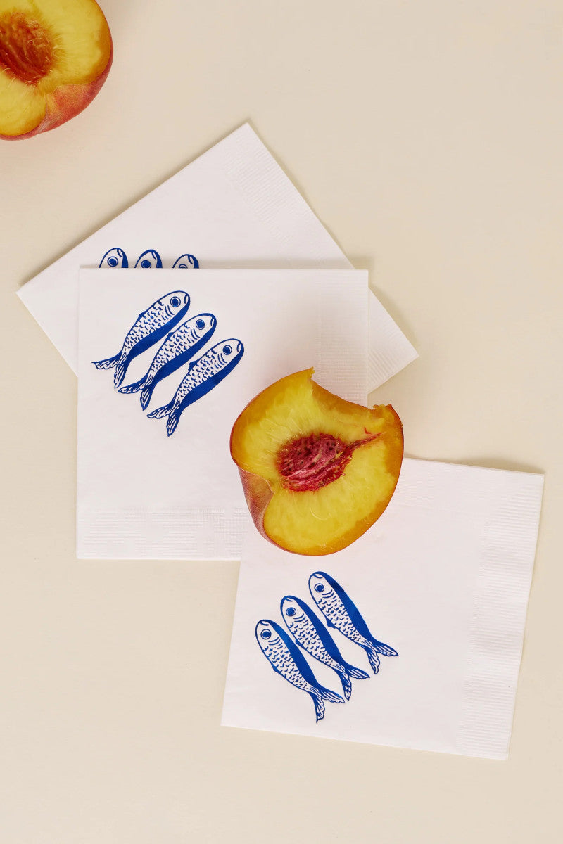Sardines Cocktail Napkins