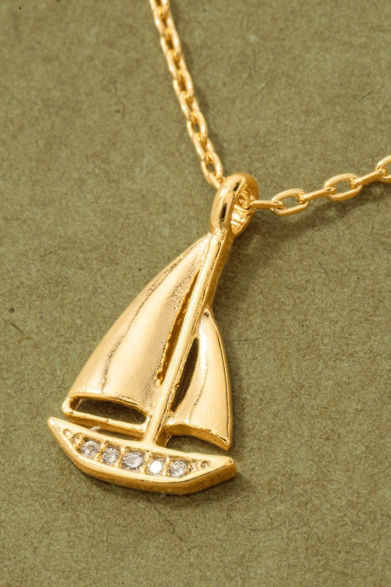 Sailboat Necklace