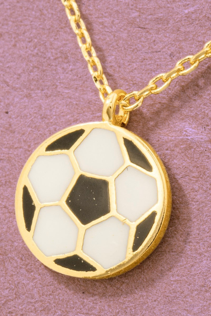 Soccer Necklace