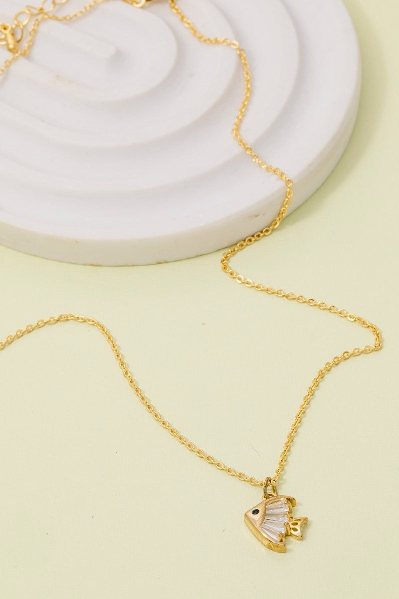 Tropical Fish Necklace