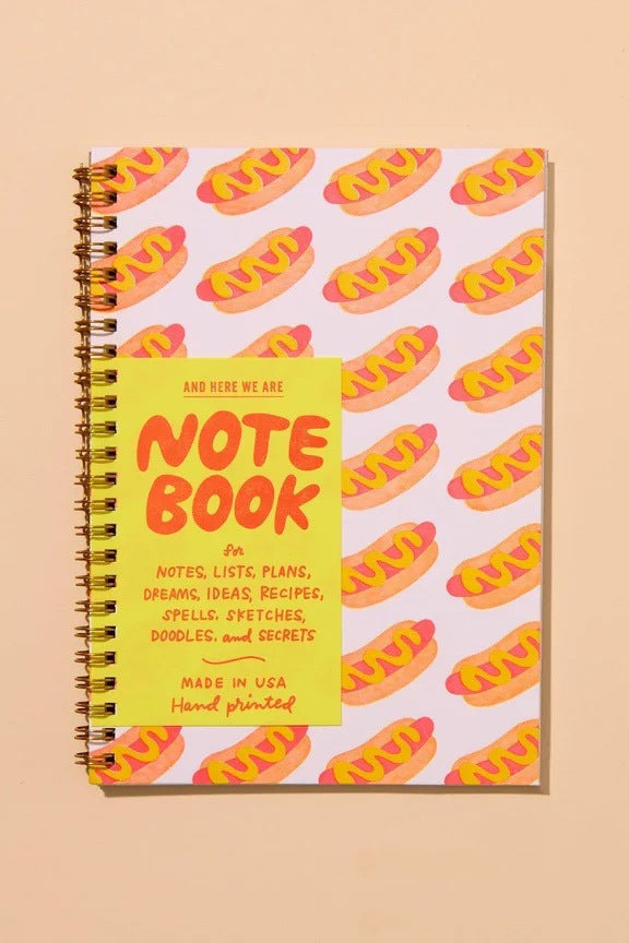 Hot Dogs A5 Notebook