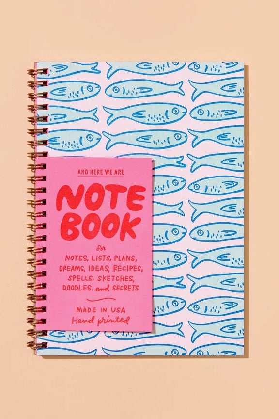 Sardine Fish A5 Notebook