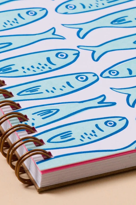Sardine Fish A5 Notebook