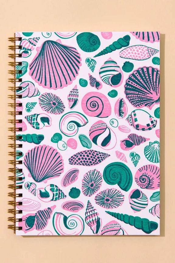 Shell Pattern A5 Notebook