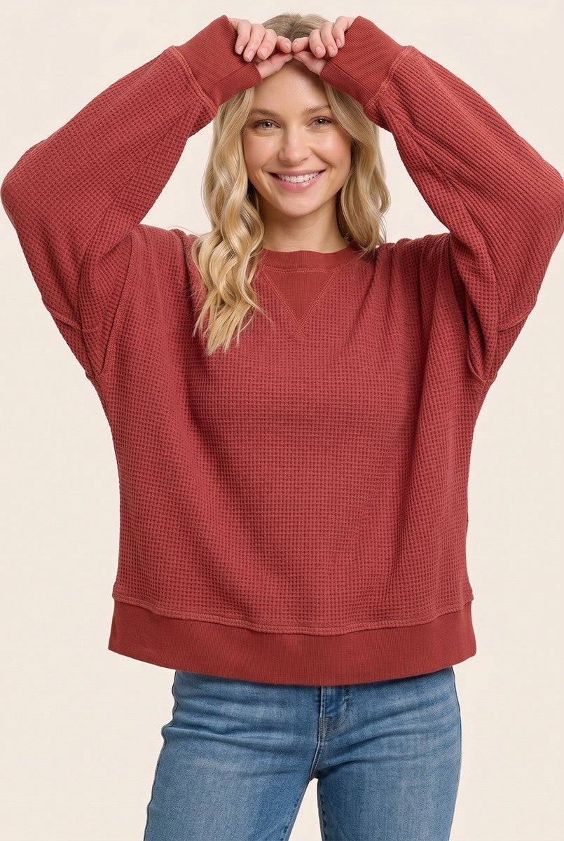 Oversized Thermal Top