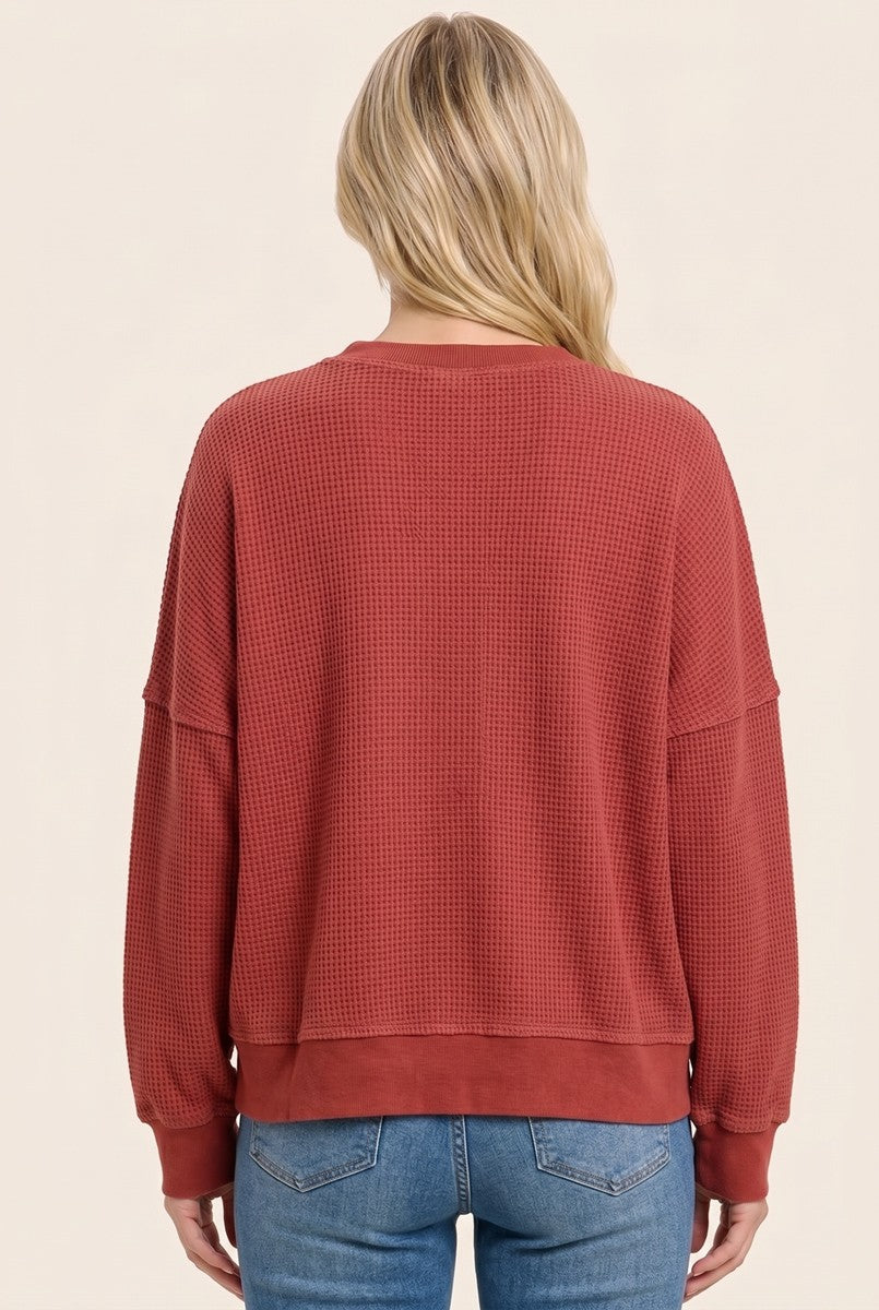 Oversized Thermal Top