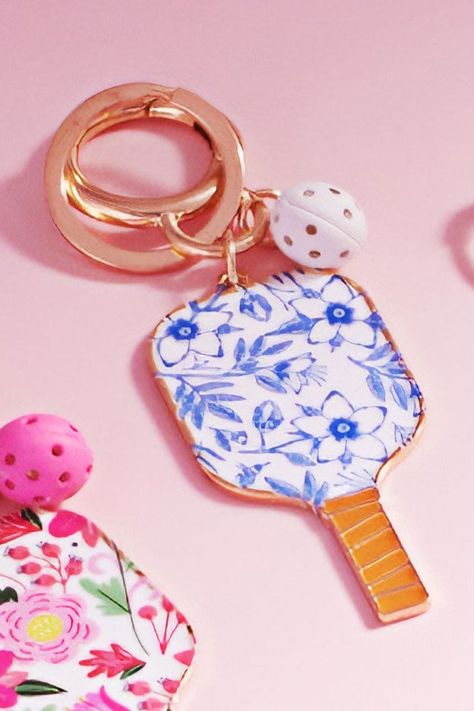 Pickleball Keychain