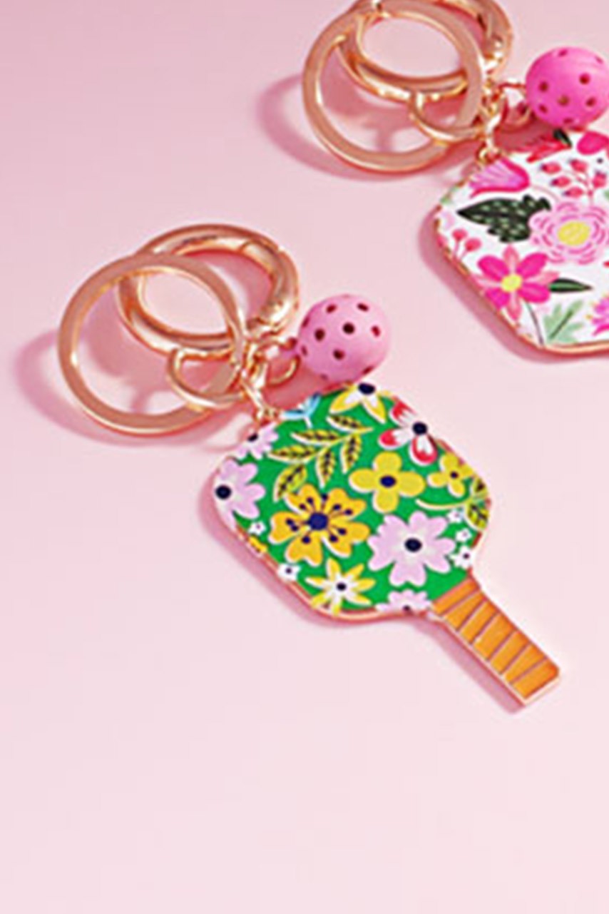 Pickleball Keychain