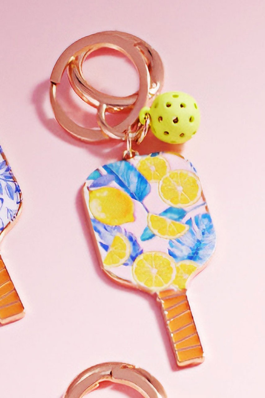 Pickleball Keychain