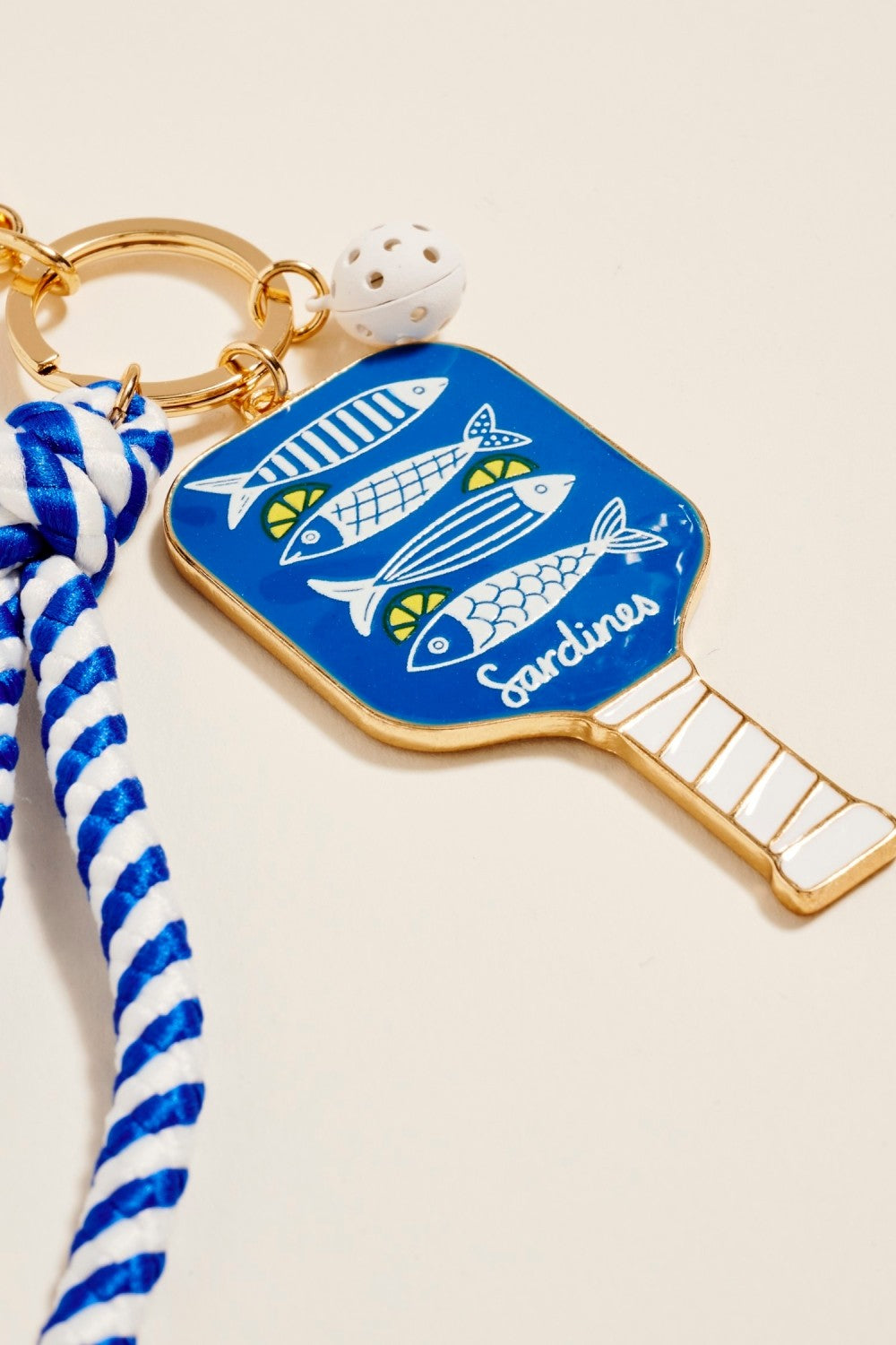 Pickleball Rope Keychain