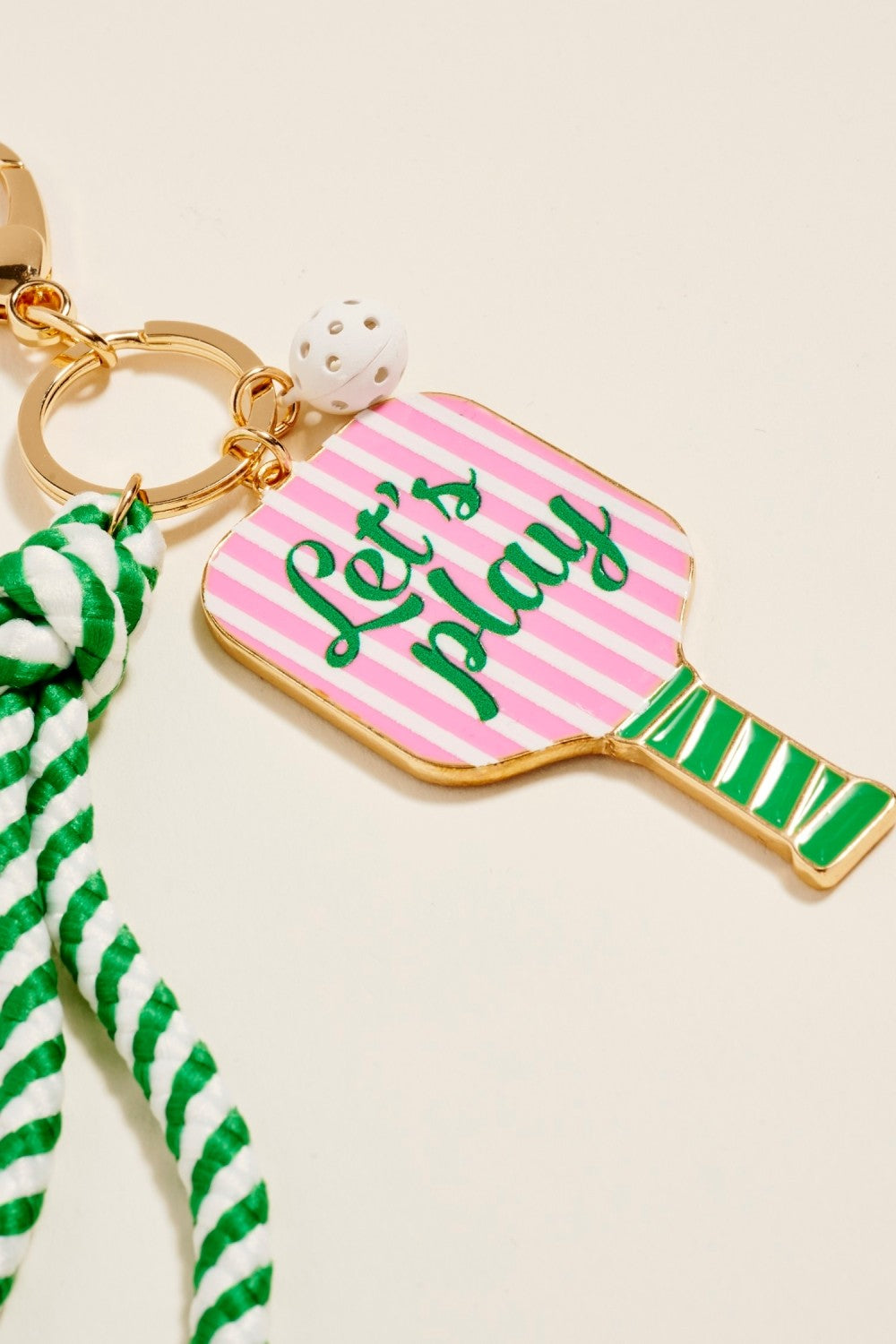 Pickleball Rope Keychain