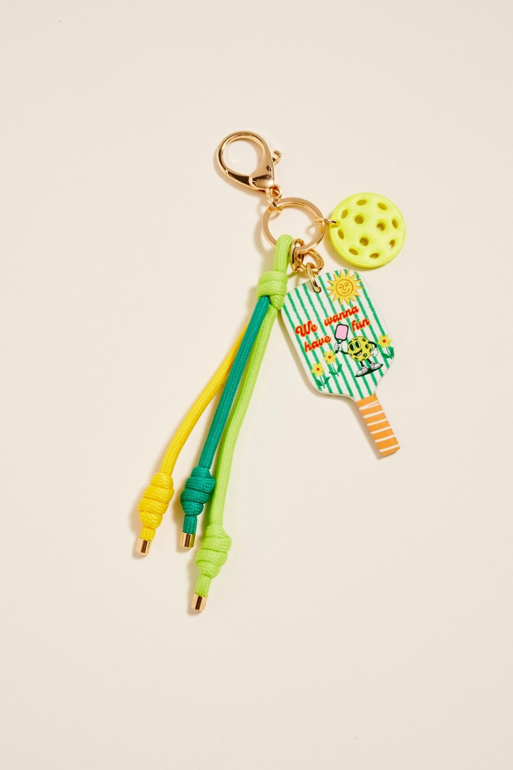 Play Pickleball Keychain