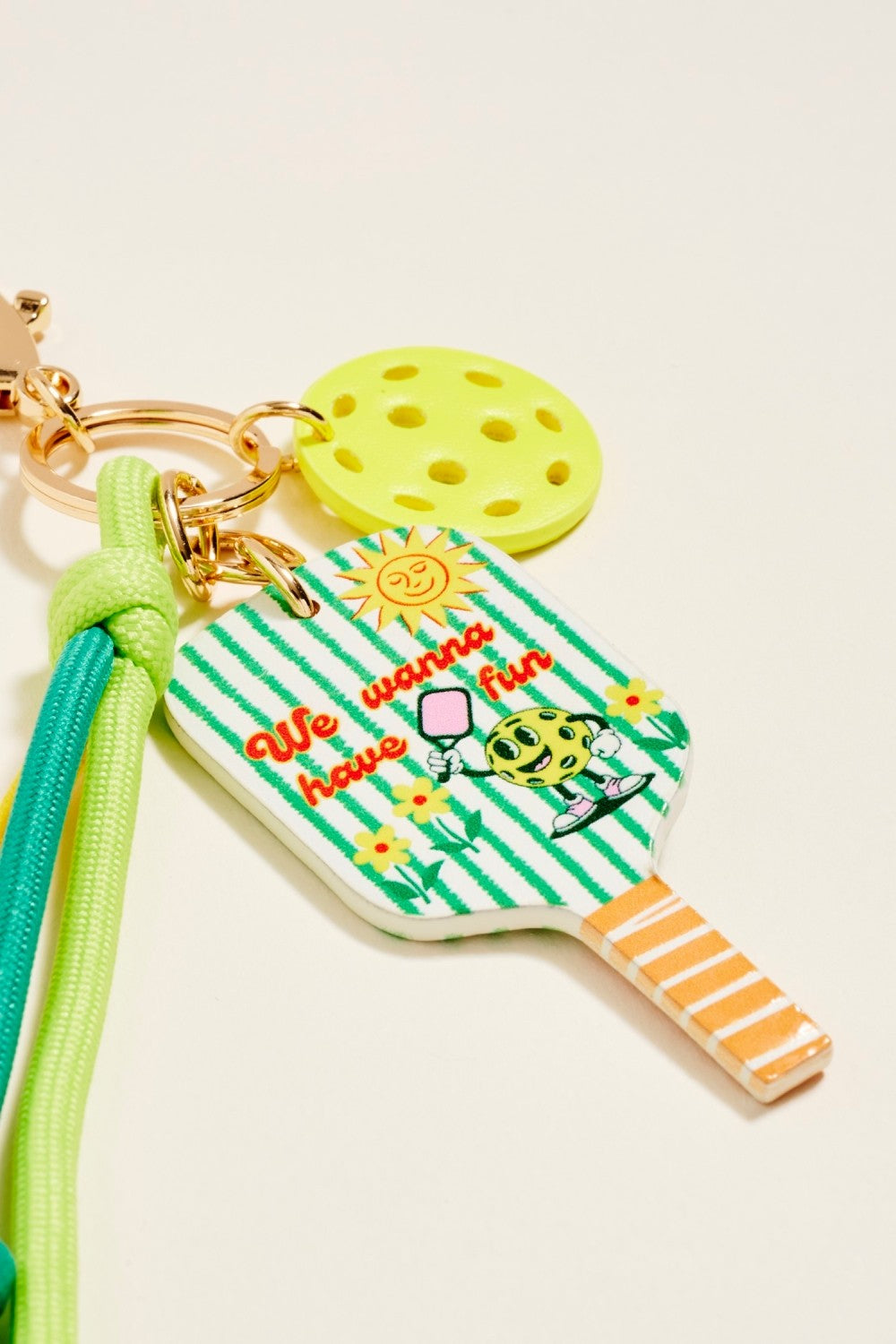 Play Pickleball Keychain