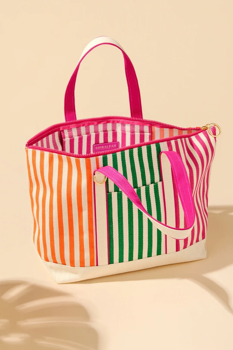 Port Stripe Tote