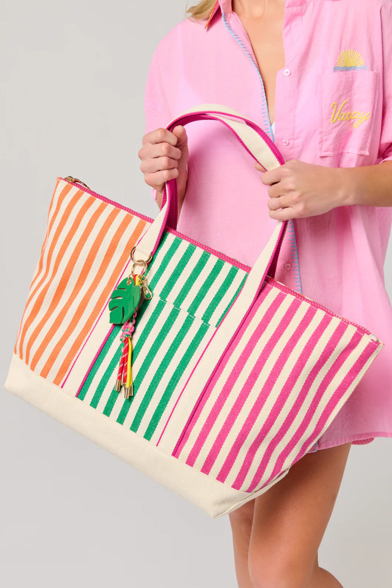 Port Stripe Tote