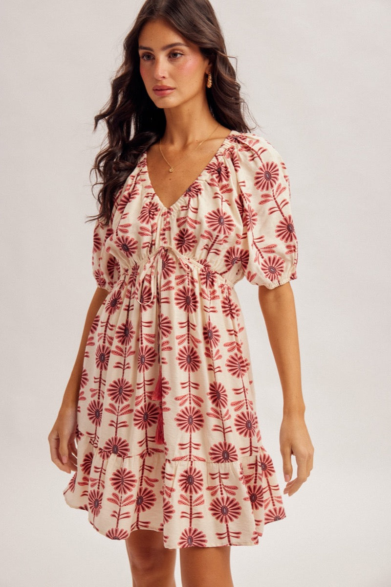 Ray Flowers Dress
